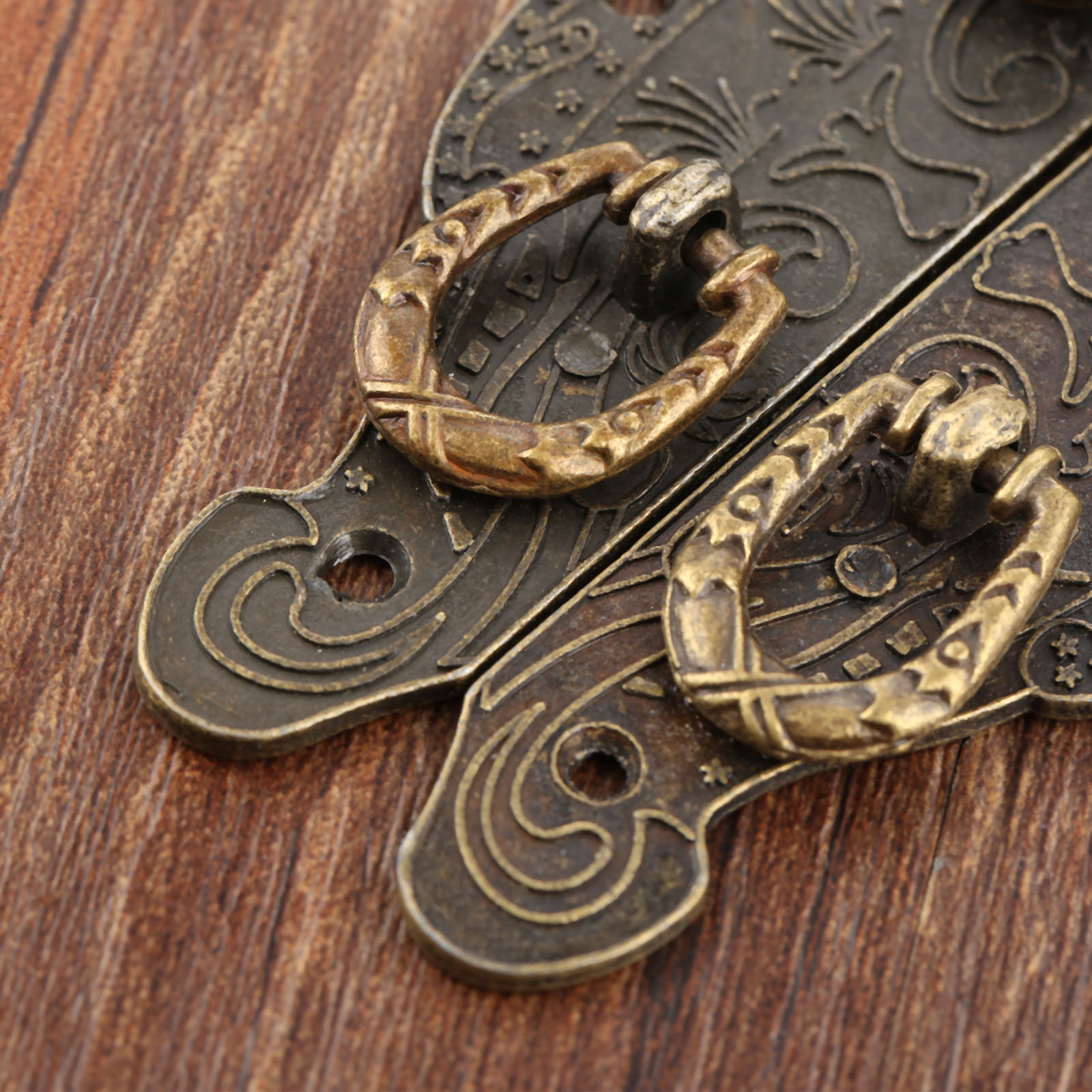 Furniture Hardware Suppliers - 1 szt. Antyczny Zamek Skrzynkowy Zatrzask