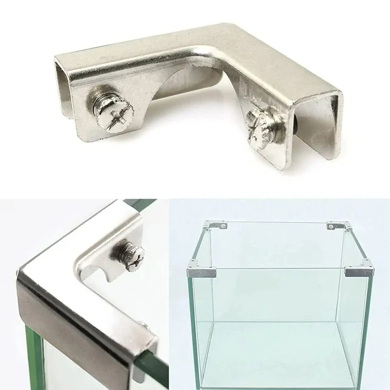 Furniture Hardware Types - 4 szt. Klipsy mocujące do szkła