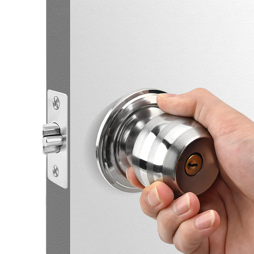 Cabinet Knob Round - Gałka do drzwi z zamkiem, okrągłe