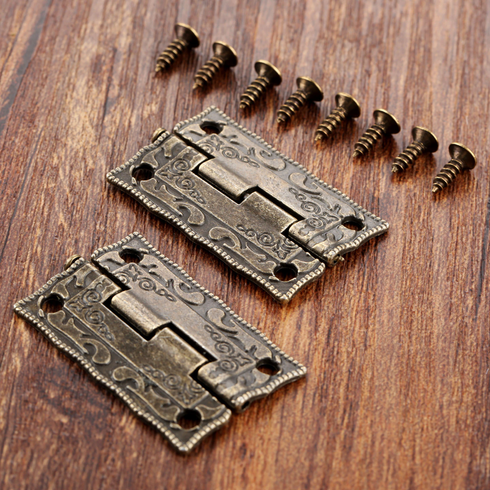 Soft Close Hinge - 2 sztuk Antique Bronze zawiasy drzwi