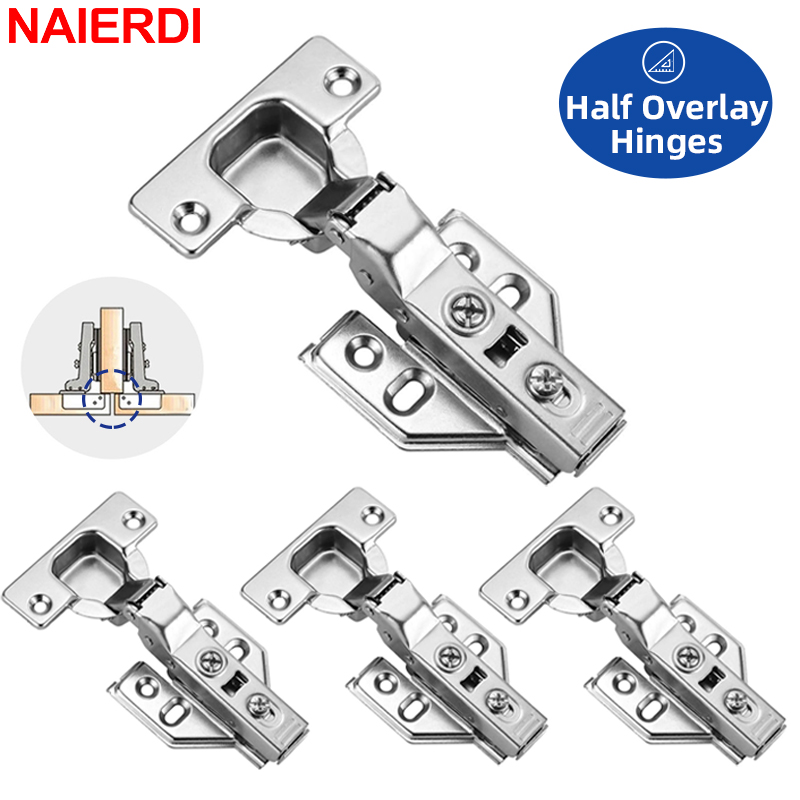 Soft Close Hinge - Zawiasy do szafek NAIERDI, 4 sztuki,
