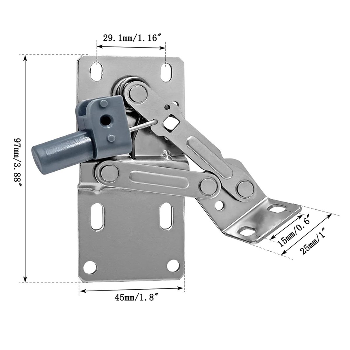 (A02R) 2 szt. Zawiasy do szafe – Soft Close Hinge recenzja i cena