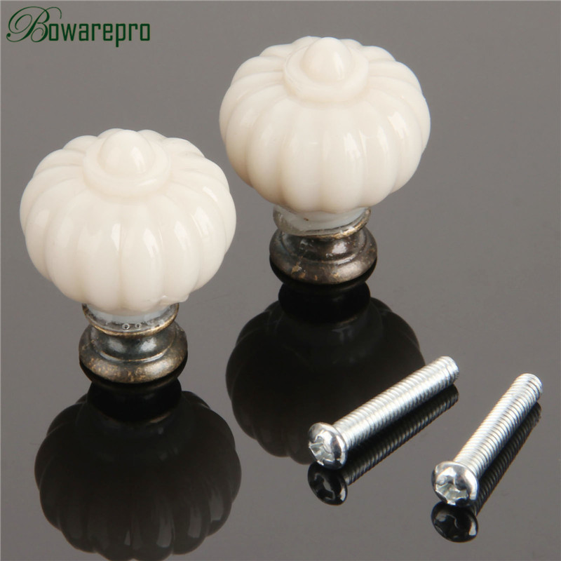 1Pc akrylowe kość słoniowa dyn – Furniture Hardware Handles recenzja i cena