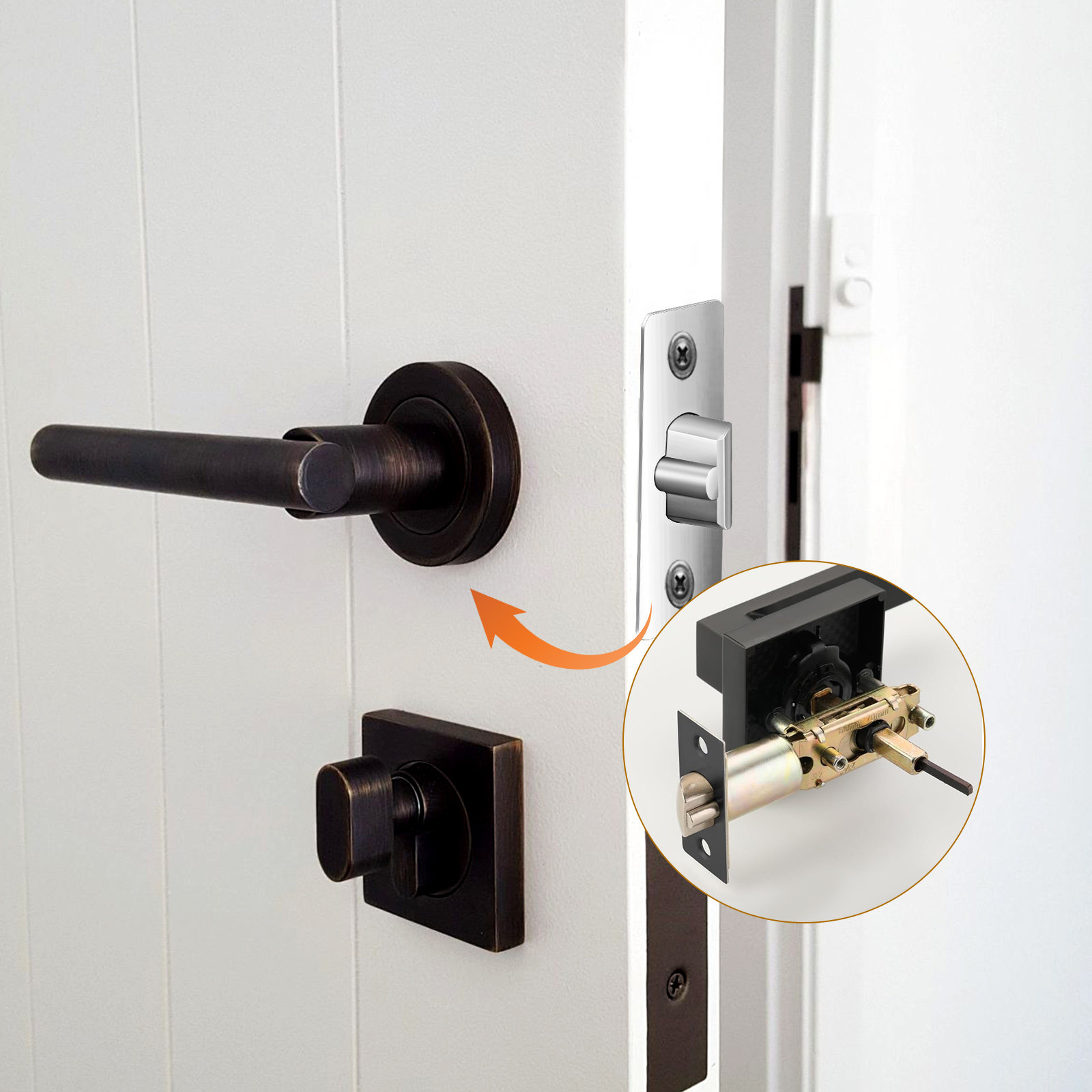 Regulowane okucia zamka do drz – Zinc Furniture Hardware recenzja i cena