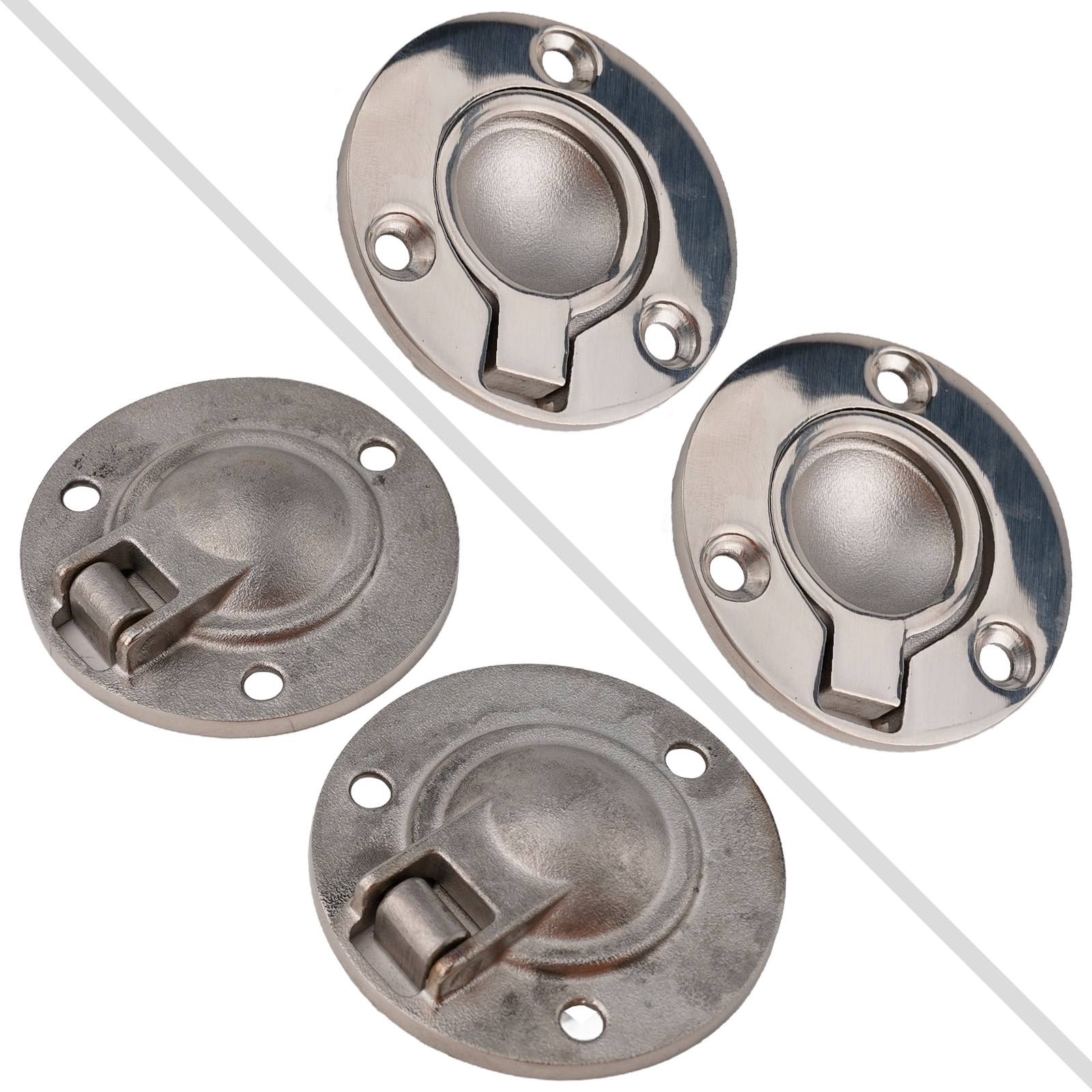 2 szt. Pierścieniowe uchwyty w – Furniture Hardware Handles recenzja i cena