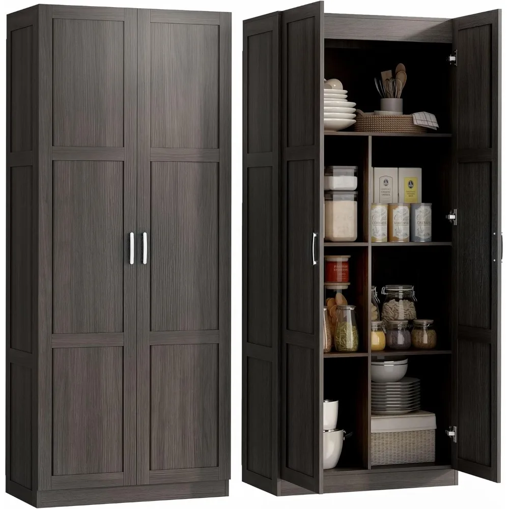 HOMCOM Wysoka szafka kuchenna  – Soft Close Hinge recenzja i cena