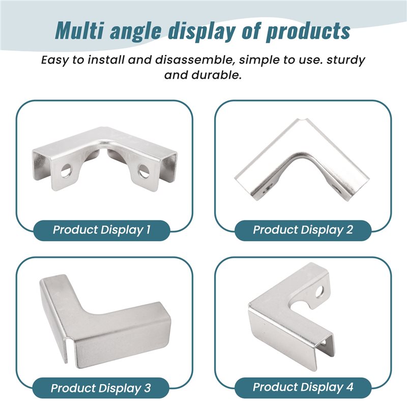 ABUI-4 szt. Klipsy mocujące do – Furniture Hardware Types recenzja i cena